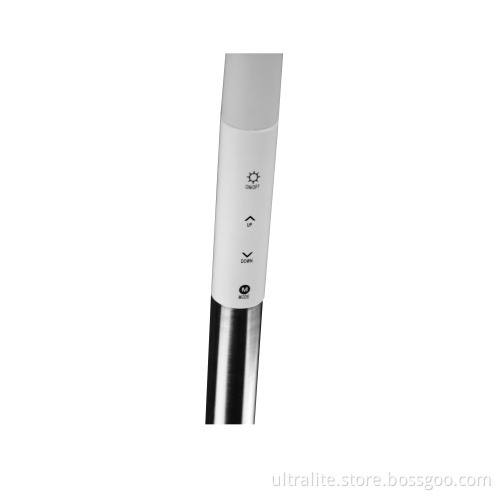 Modern Floor Led Lamp With Touch Control, Desk Solar Lamp